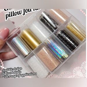 PILLOW Nail Foil Kit 1/$15, 2/$25, 3/$30, 4/$35.$5 each additional!